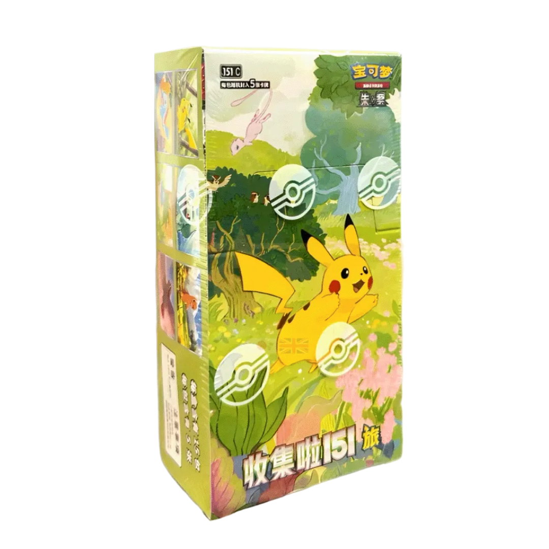 Pokémon 151C Journey Booster Box Chino