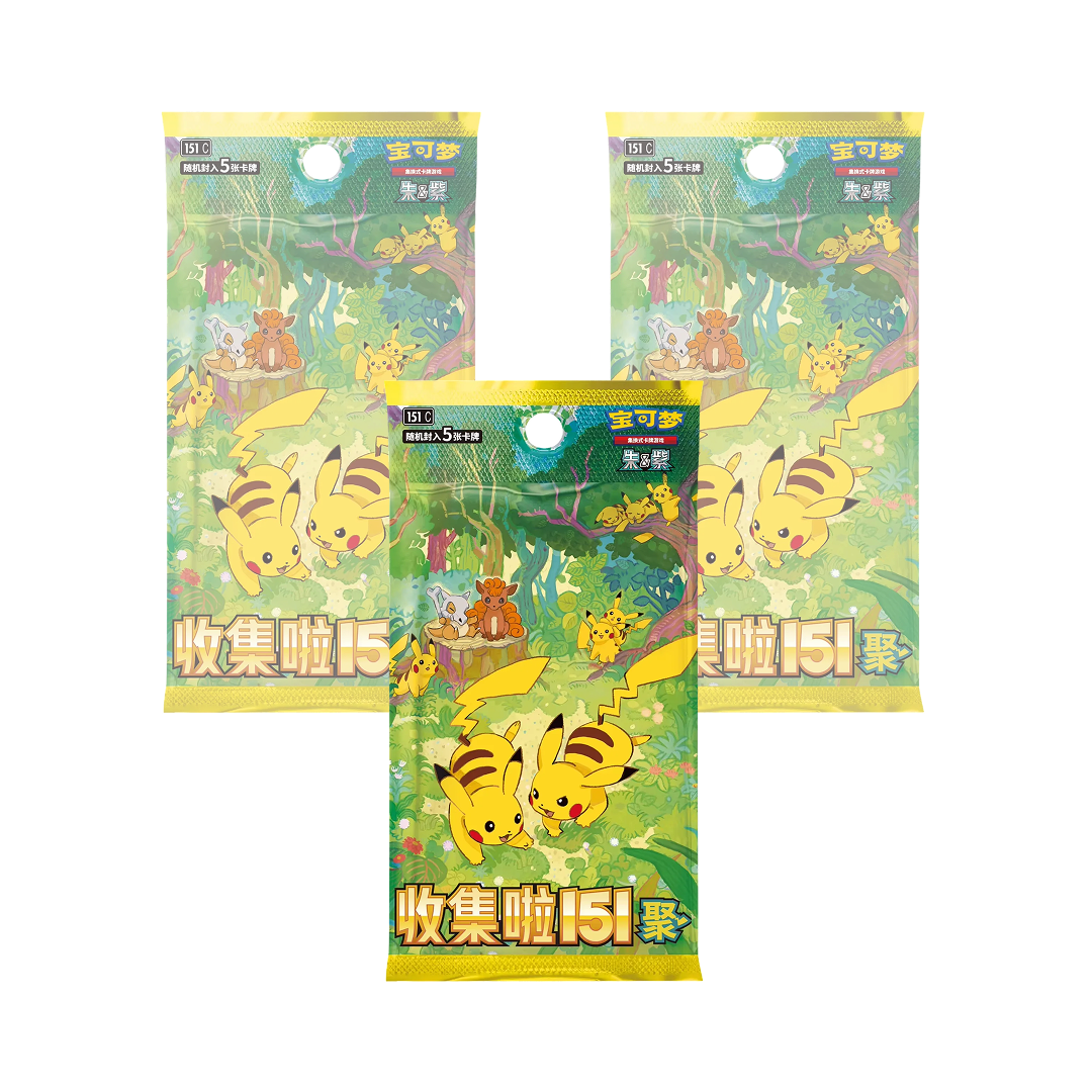 Pokémon 151 C – Vol. 4 “Gathering” – Booster Box – Chino