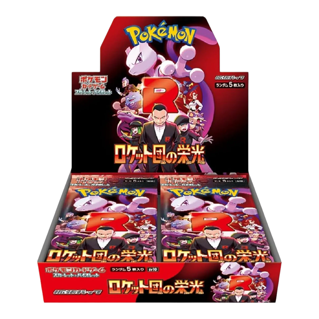Pokémon The Glory of Team Rocket SV10 - Booster Box - Japonés