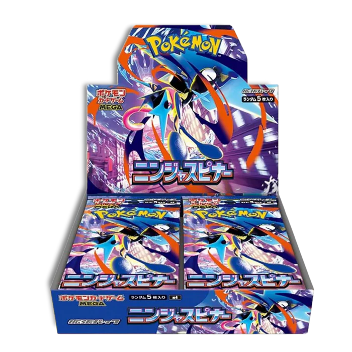 Pokémon Ninja Spinner M4 - Booster Box - Pokémon Japón